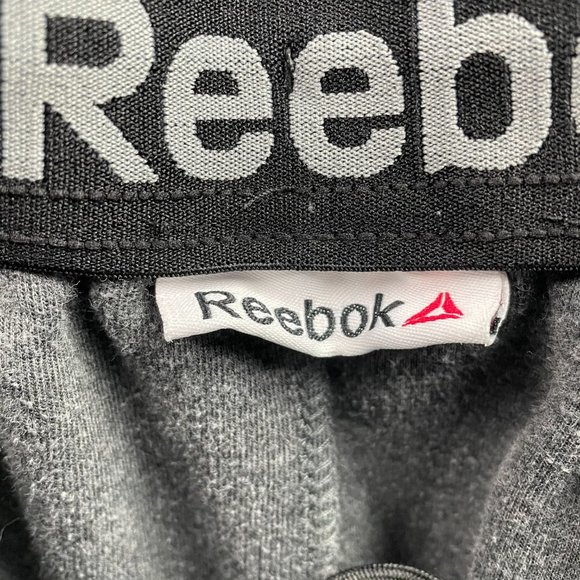 Reebok Adult Gray 2019 Tappered Jogger Gym Training Workout Sweatpants Mens XL - Picture 6 of 12